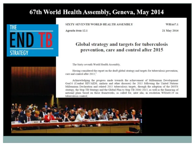 67th World Health Assembly, Geneva, May 2014