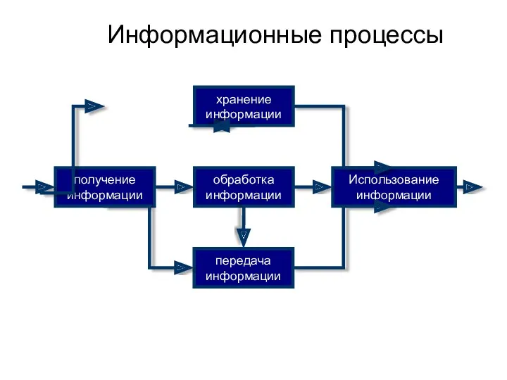 Информационные процессы