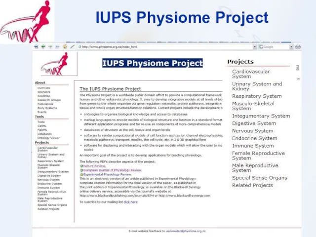 IUPS Physiome Project