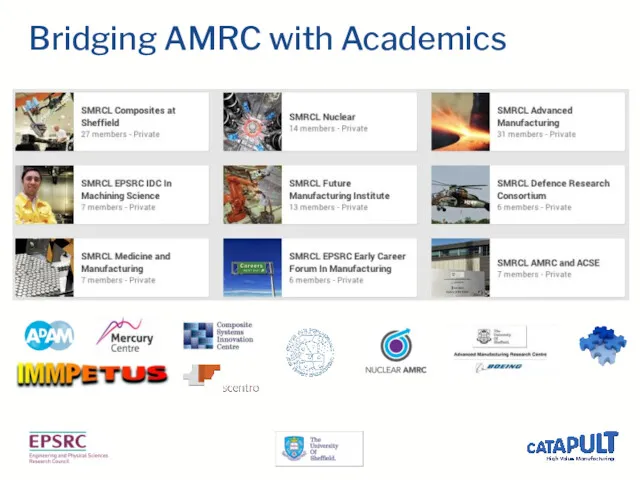 Bridging AMRC with Academics