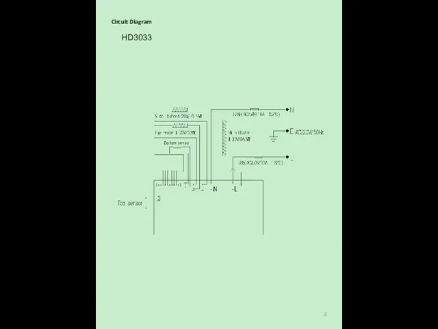 Circuit Diagram HD3033