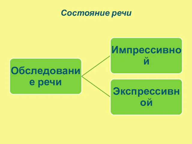 Состояние речи