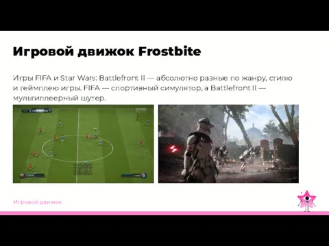 Игровой движок Игровой движок Frostbite Игры FIFA и Star Wars: