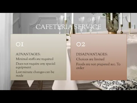 CAFETERIA SERVICE