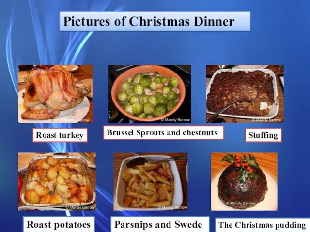 Pictures of Christmas Dinner Roast turkey Brussel Sprouts and chestnuts