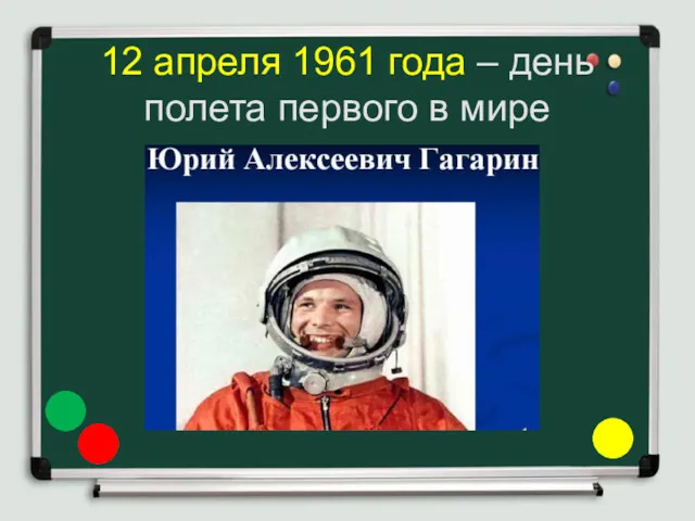 12 апреля 1961 года – день полета первого в мире космонавта