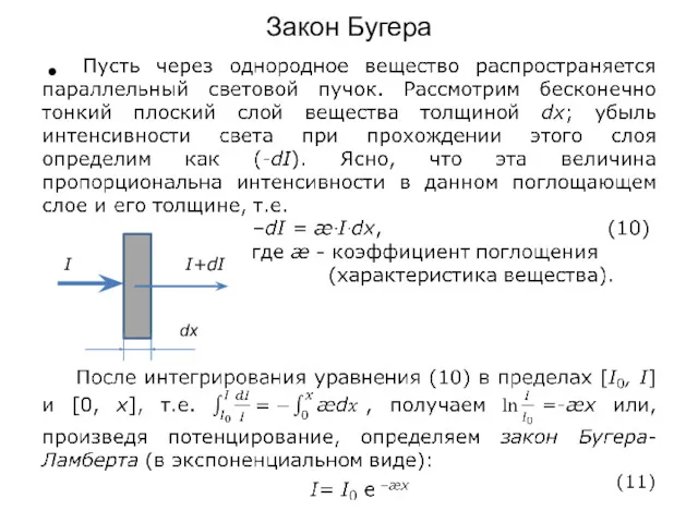 Закон Бугера