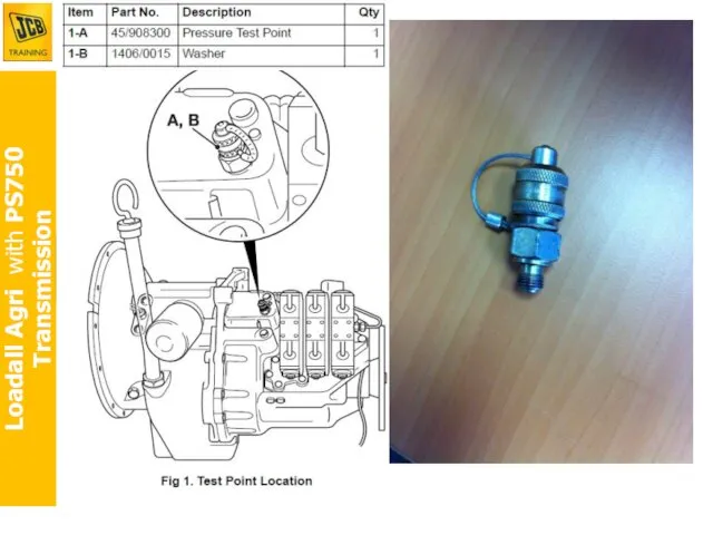 Loadall Agri with PS750 Transmission