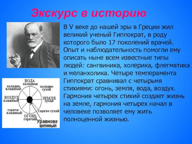 Экскурс в историю В V веке до нашей эры в