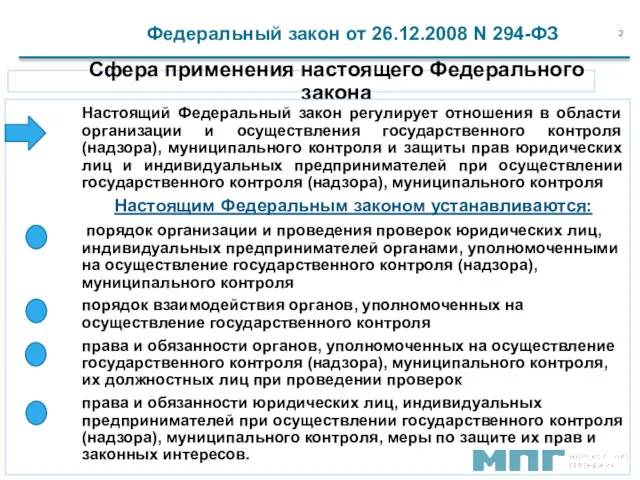 Федеральный закон от 26.12.2008 N 294-ФЗ