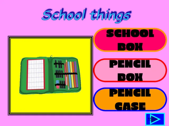 SCHOOL BOX PENCIL BOX PENCIL CASE 15 School things