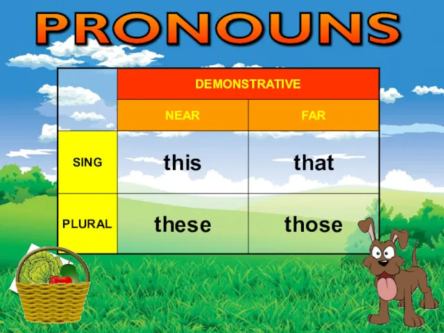 PRONOUNS