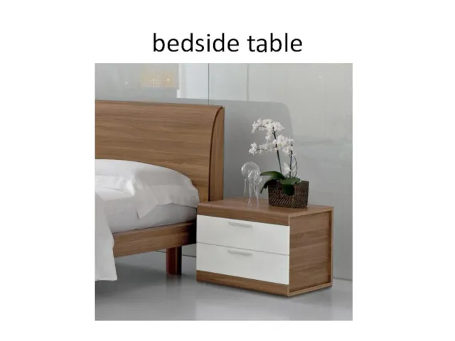 bedside table