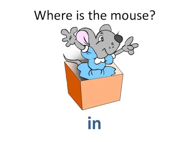 Where is the mouse? in