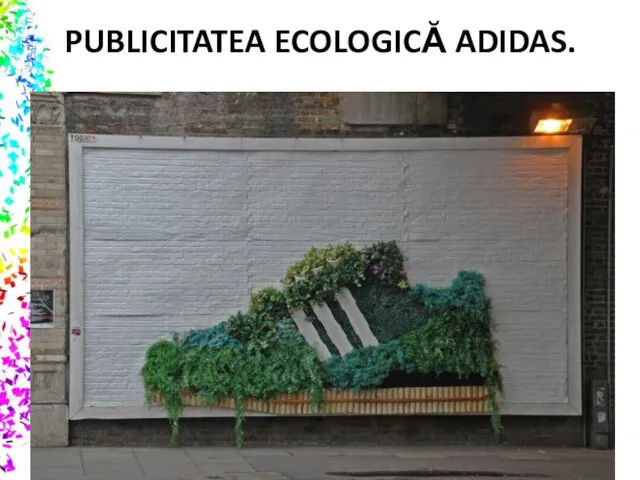 PUBLICITATEA ECOLOGICĂ ADIDAS.