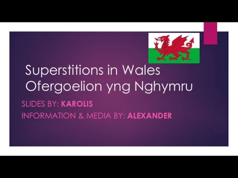 Superstitions in Wales