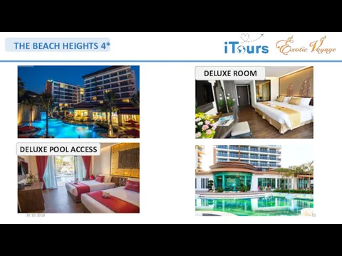 THE BEACH HEIGHTS 4* DELUXE POOL ACCESS DELUXE ROOM 30.10.2018