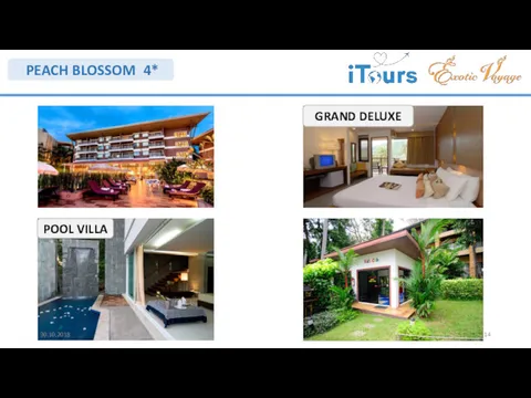 PEACH BLOSSOM 4* POOL VILLA GRAND DELUXE 30.10.2018