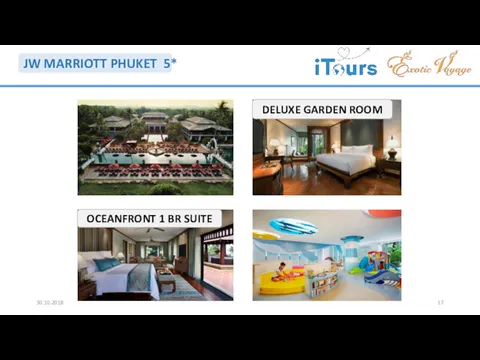 JW MARRIOTT PHUKET 5* OCEANFRONT 1 BR SUITE DELUXE GARDEN ROOM 30.10.2018