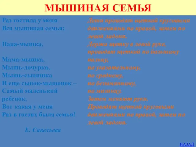 МЫШИНАЯ СЕМЬЯ