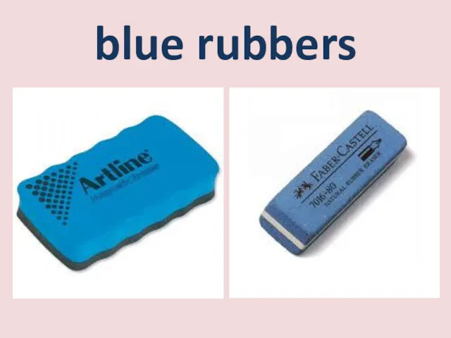 blue rubbers