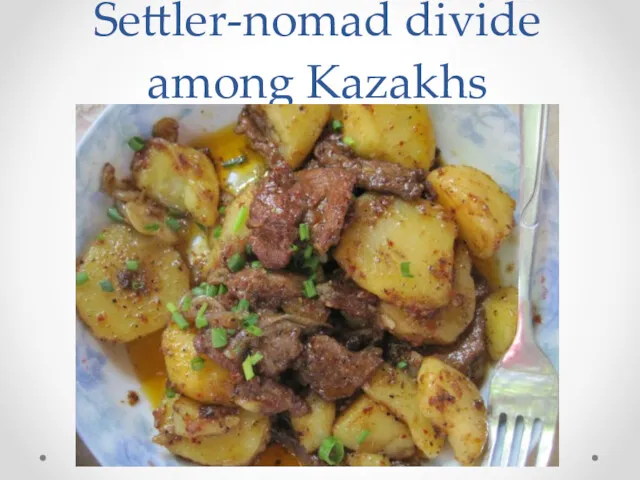 Settler-nomad divide among Kazakhs
