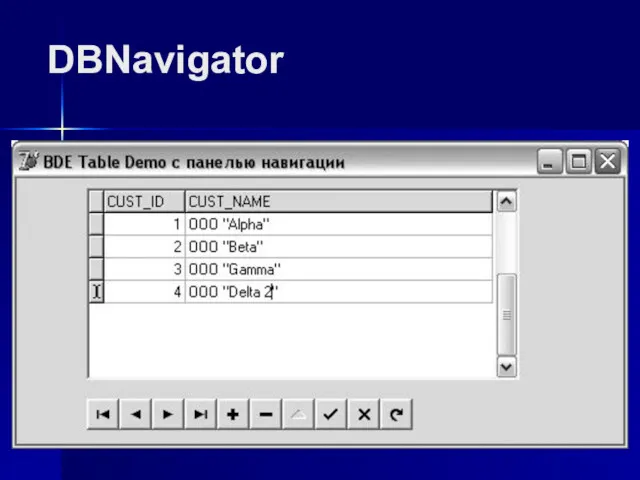 DBNavigator