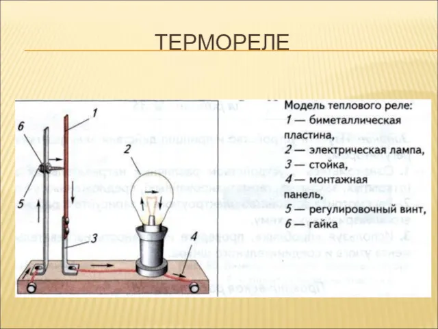 ТЕРМОРЕЛЕ