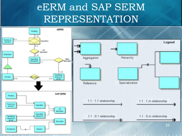 eERM and SAP SERM REPRESENTATION