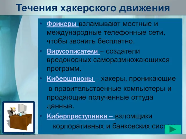 Течения хакерского движения Фрикеры взламывают местные и международные телефонные сети,