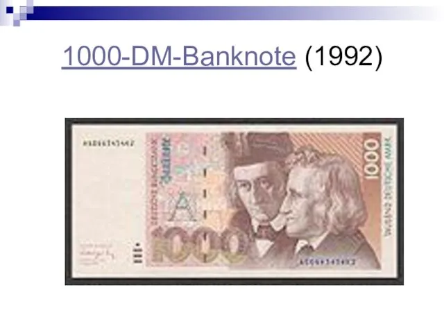 1000-DM-Banknote (1992)