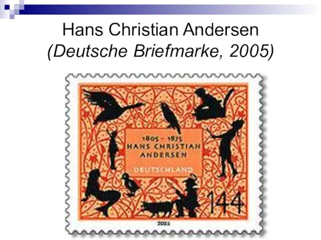 Hans Christian Andersen (Deutsche Briefmarke, 2005)