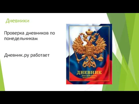 Дневники Проверка дневников по понедельникам Дневник.ру работает