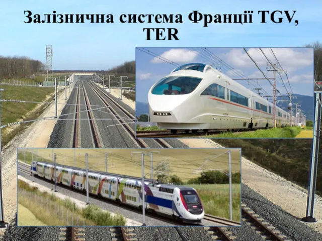 Залізнична система Франції TGV, TER