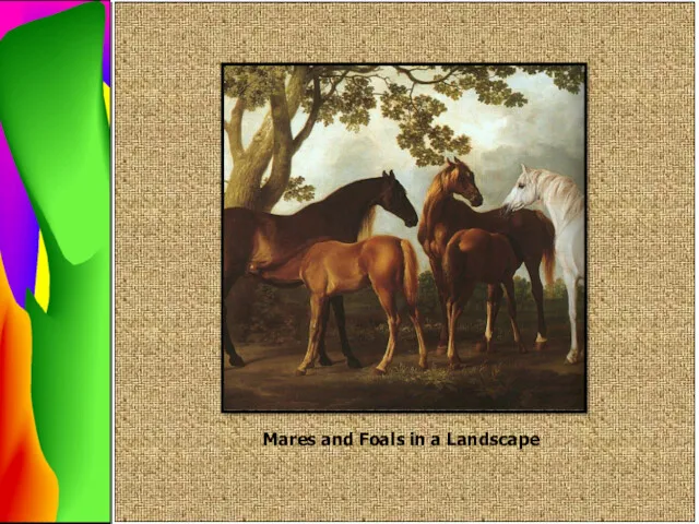 Mares and Foals in a Landscape