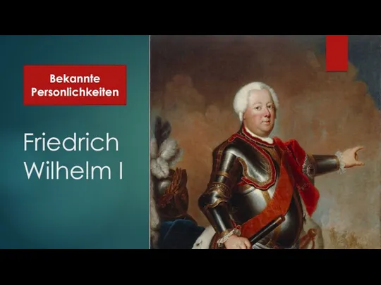 Friedrich Wilhelm I Bekannte Personlichkeiten