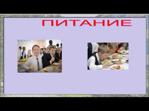 ПИТАНИЕ