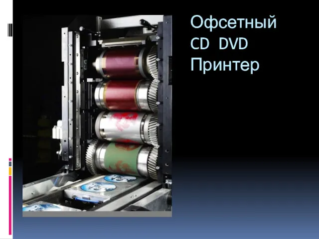 Офсетный CD DVD Принтер