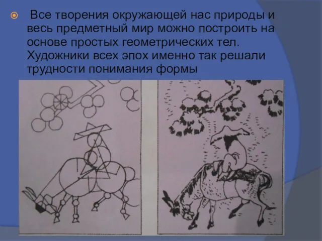 Все творения окружающей нас природы и весь предметный мир можно