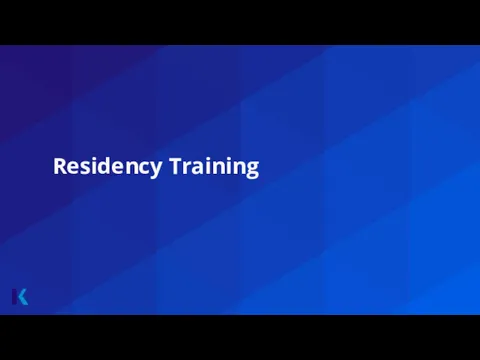 Residency Training