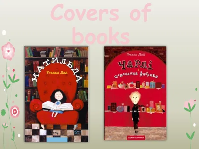 Covers of books