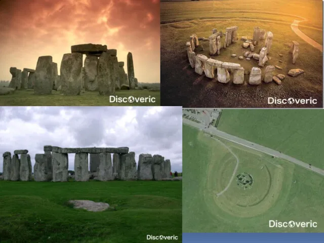 4.Stonehenge Монумент, расположенный на Солеберийской равнине, представляет собой мегалитическое сооружение,