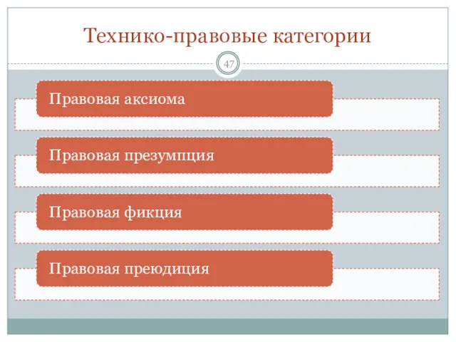 Технико-правовые категории