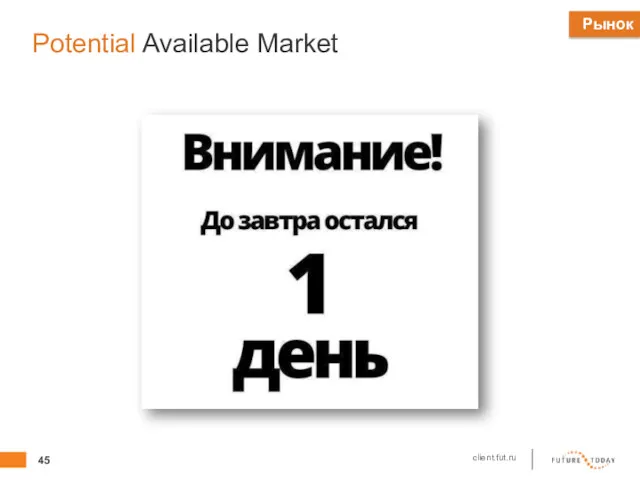 Potential Available Market Рынок