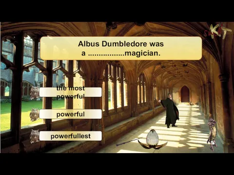 Albus Dumbledore was a .................magician.