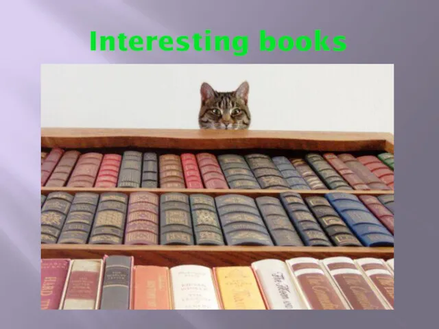 Interesting books