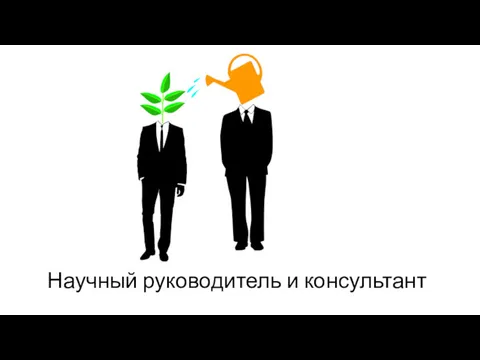 Научный руководитель и консультант