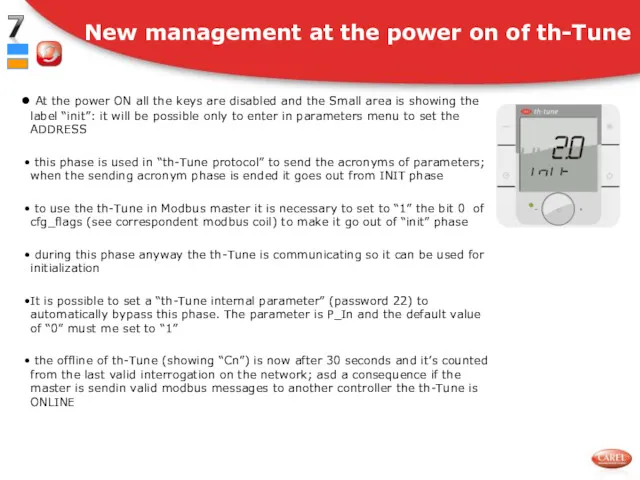New management at the power on of th-Tune At the