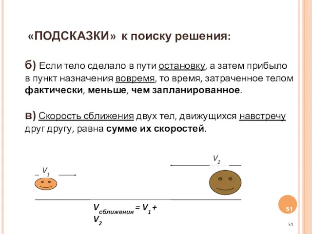 «ПОДСКАЗКИ» к поиску решения: б) Если тело сделало в пути