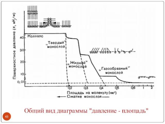 Общий вид диаграммы "давление - площадь"